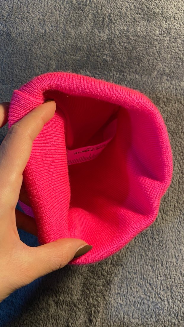 Pembe Kadın Örgü Bere - Görsel 4