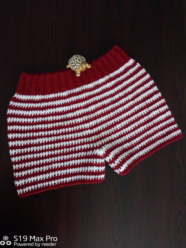 Kışın Son Trendi Örme Short - Görsel 2