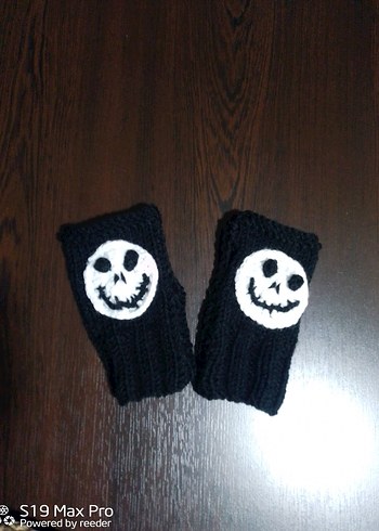 Halloween Siyah Kadın Eldiveni - Görsel 5