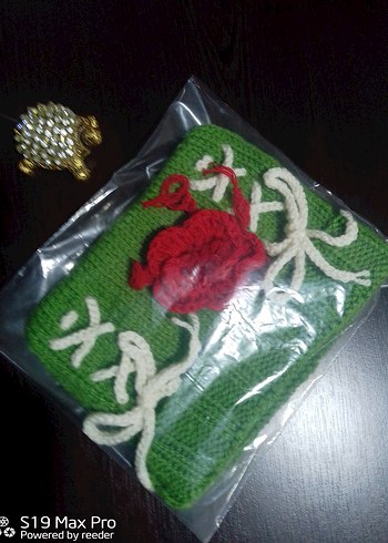 Bohem Stil Örgü El Yapımı Core Bere - Görsel 4