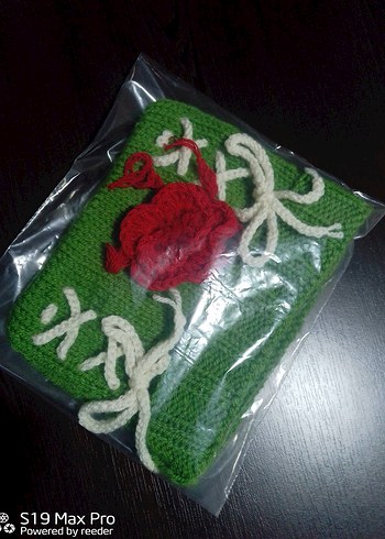 Bohem Stil Örgü El Yapımı Core Bere - Görsel 2