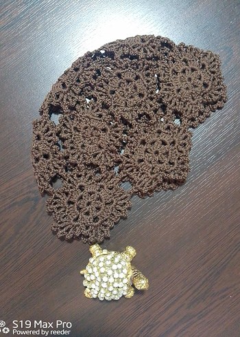 Dantel İşlemeli Vintage Kadın Bere - Görsel 4