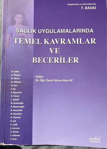 Sağlık Uygulamalarında Temel Kavramlar ve Beceriler
