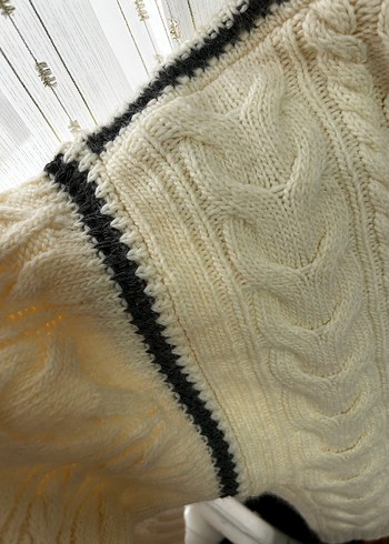 Koton krem Triko Kadın Kazak - Görsel 5