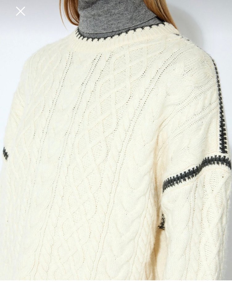 Koton krem Triko Kadın Kazak - Görsel 3