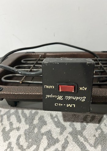Kahverengi Elektrikli Izgara - Görsel 2