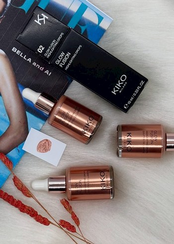 KIKO Glow Fusion Sıvı Aydınlatıcı 02 Gold