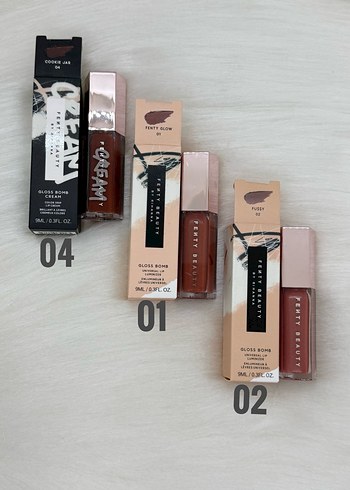 Fenty Beauty Cookie Jar 04 Krem Kahverengi Lip Gloss - Görsel 2