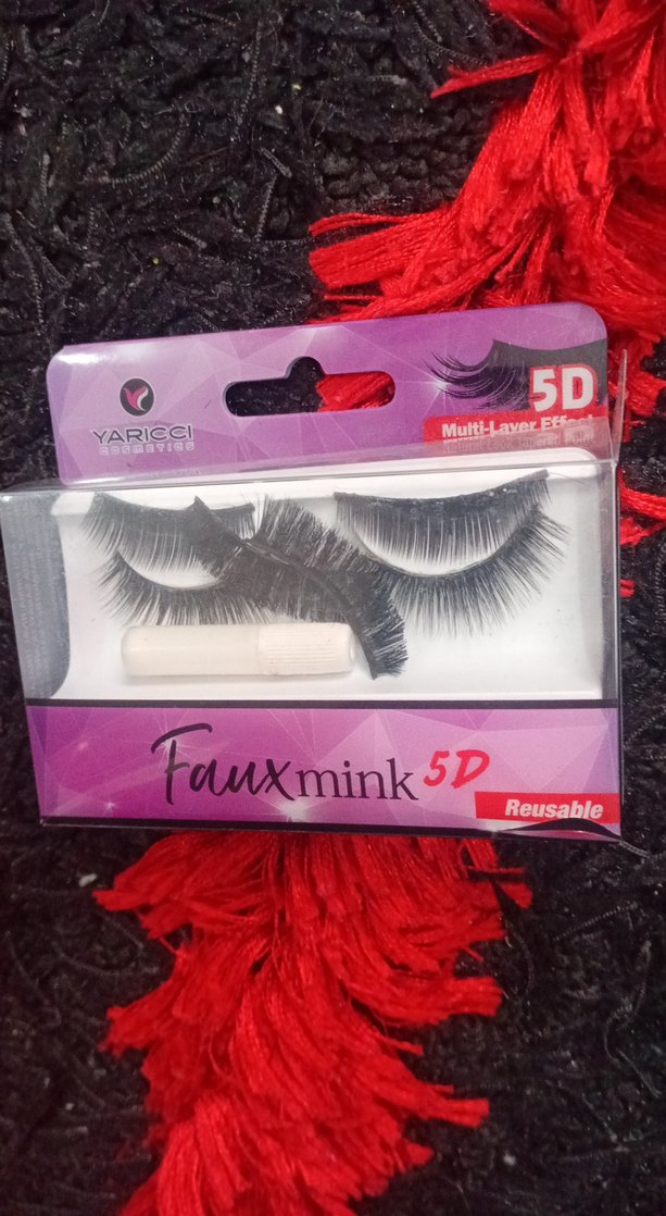 Pembe 5D Takma Kirpik - Görsel 2