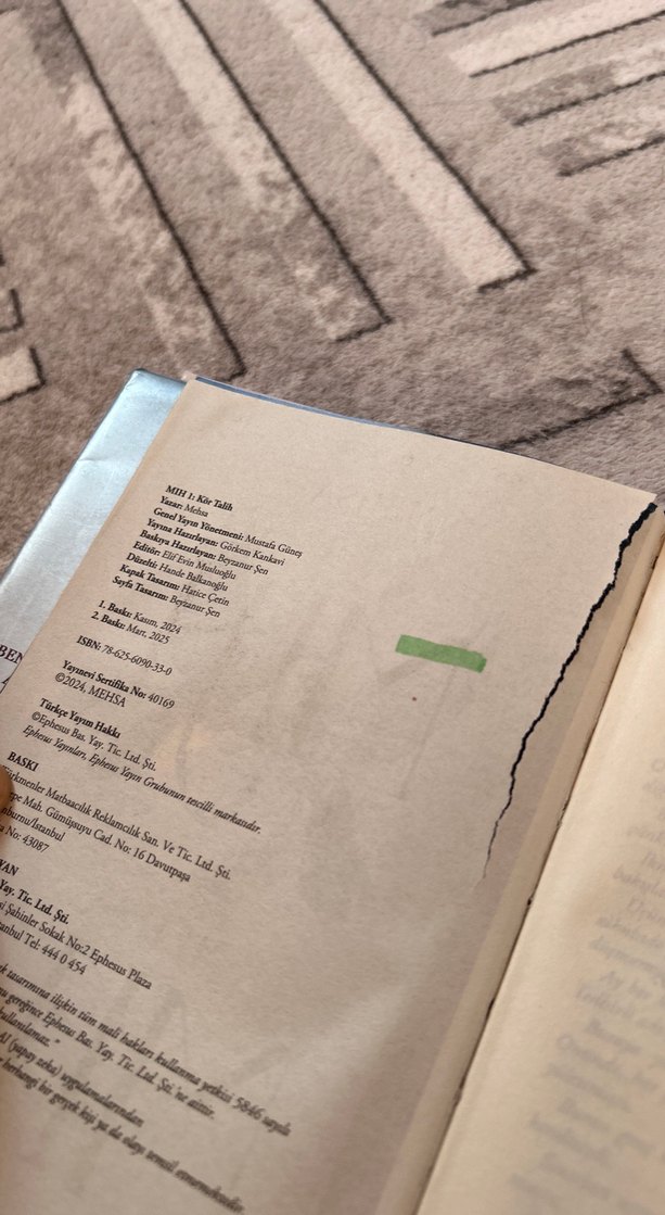 Mih - Kör Talih Romanı - Görsel 5