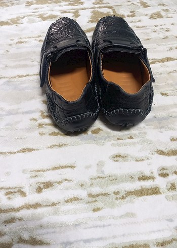 Tokalı Siyah Erkek Çocuk Loafer Ayakkabı - Görsel 2