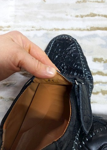 Tokalı Siyah Erkek Çocuk Loafer Ayakkabı - Görsel 5