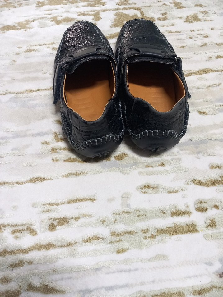 Tokalı Siyah Erkek Çocuk Loafer Ayakkabı - Görsel 2