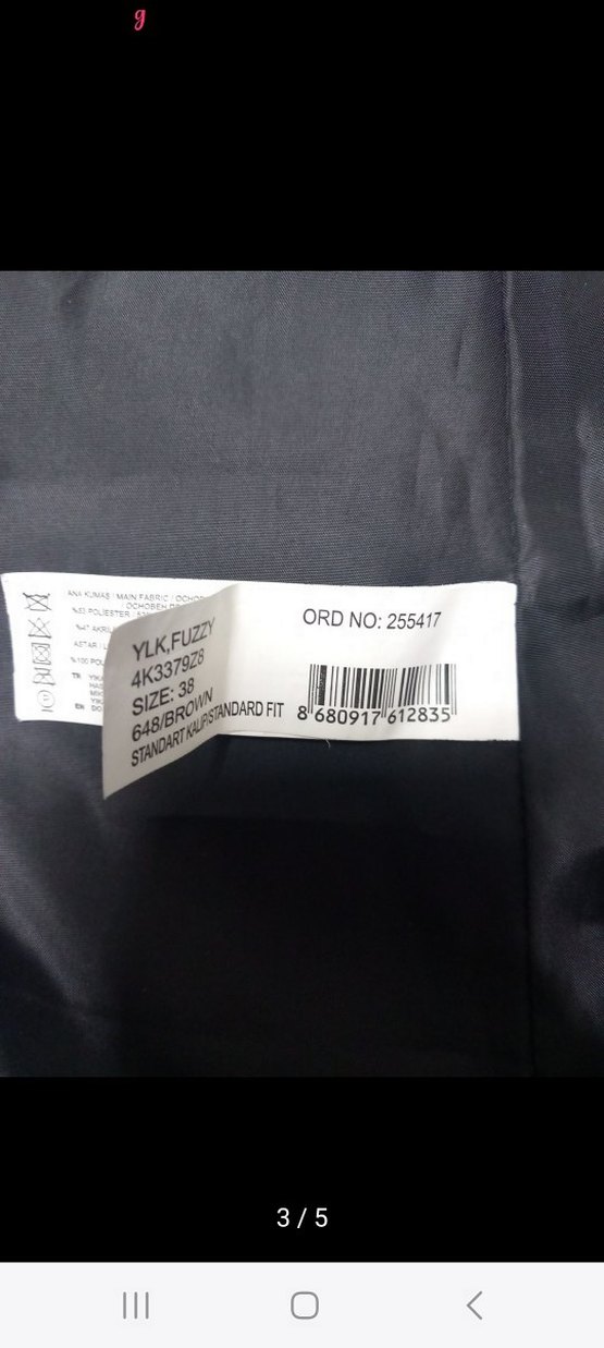 Kahverengi Kürklü Kadın Yelek - Görsel 3