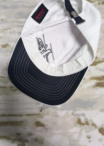 Beyaz Kadın Spor Şapka Velcro Ayarlı - Görsel 3