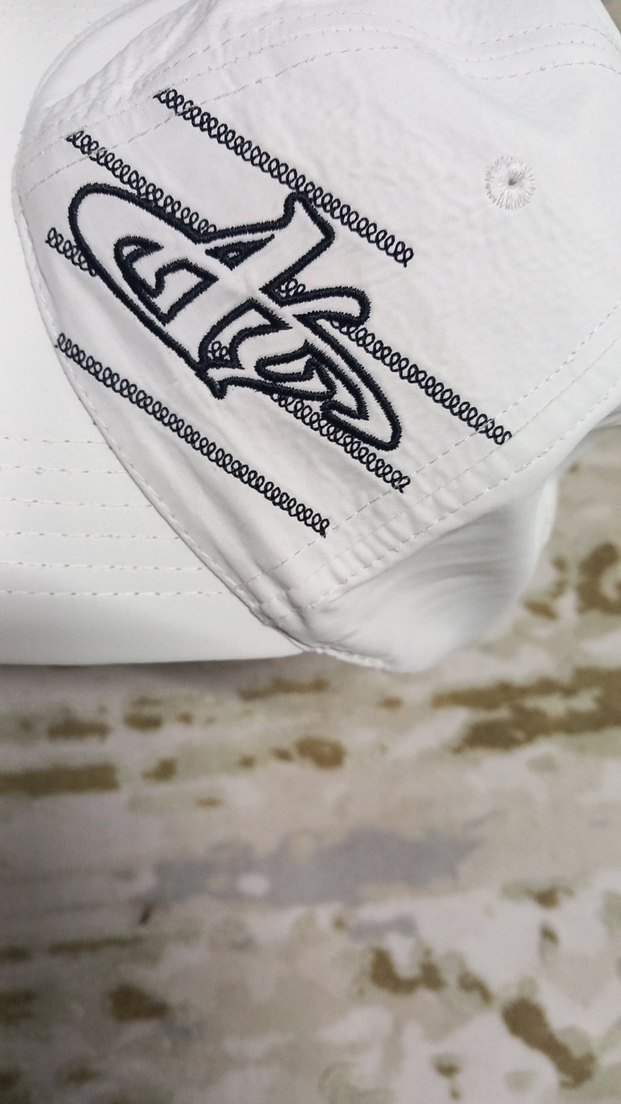 Beyaz Kadın Spor Şapka Velcro Ayarlı - Görsel 4