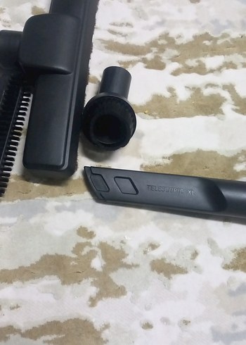 Siyah Elektrikli Süpürge Başlık Seti - Görsel 5