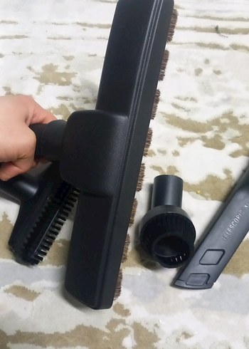 Siyah Elektrikli Süpürge Başlık Seti - Görsel 4