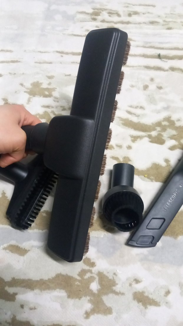 Siyah Elektrikli Süpürge Başlık Seti - Görsel 4