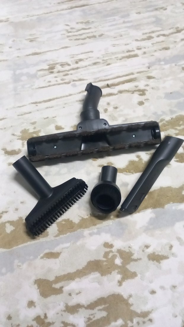 Siyah Elektrikli Süpürge Başlık Seti - Görsel 2