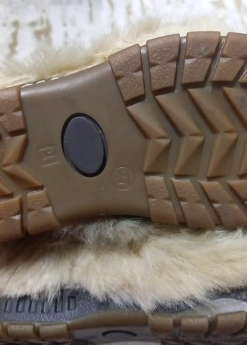 Kız Çocuk Bohem Kürklü Nakışlı Bot - Görsel 3