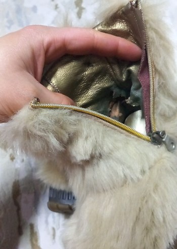 Kız Çocuk Bohem Kürklü Nakışlı Bot - Görsel 5