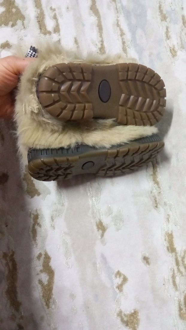 Kız Çocuk Bohem Kürklü Nakışlı Bot - Görsel 2