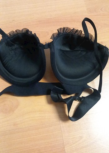 Siyah Gotik Midi Sütyen - Görsel 3