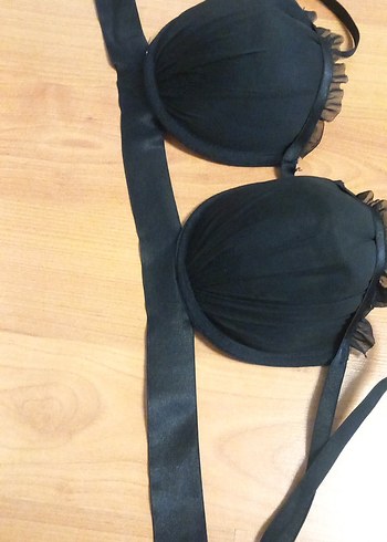 Siyah Gotik Midi Sütyen - Görsel 6