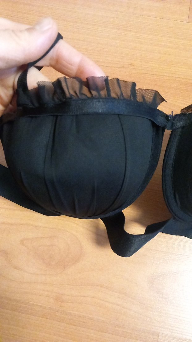 Siyah Gotik Midi Sütyen - Görsel 2