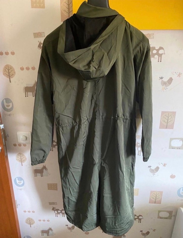 Kadın Haki Kamuflaj Yağmurluk - Görsel 2