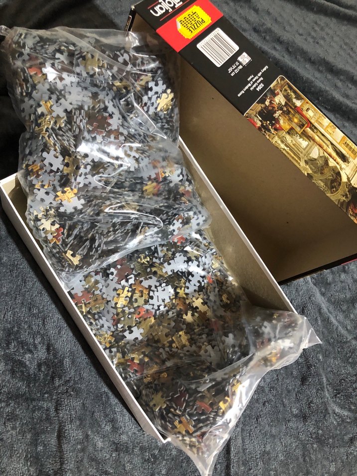 Anatolian 4000 Parça Altın Renk Puzzle - Görsel 4