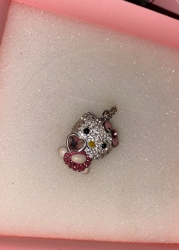 Pembe Mini Hellokitty Kadın Kolye - Görsel 4