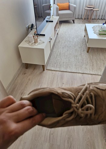 40 Beden Kahverengi Yüksek Tabanlı Ayakkabı