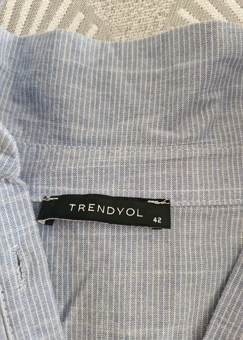 BEBE MAVİSİ BLUZ TAM KALIPTIR - Görsel 2