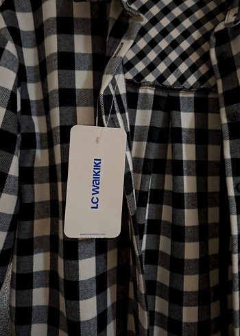 kareli çocuk gömlek - Görsel 3