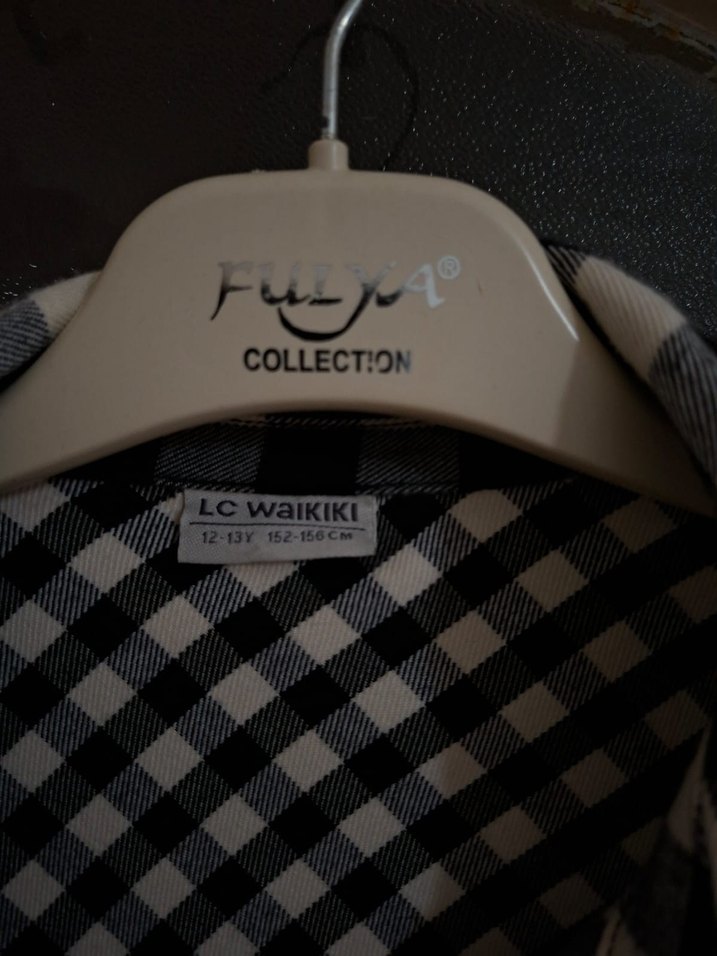 kareli çocuk gömlek - Görsel 2