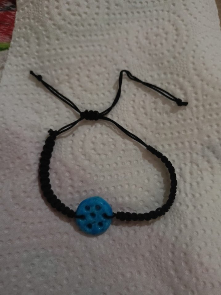 Mardinden alınmıştır Turkuaz Boncuklu  Kadın Bileklik - Görsel 3