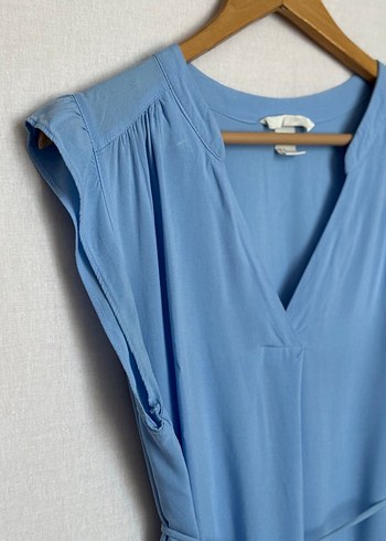 Bebek Mavisi Elbise - Görsel 3