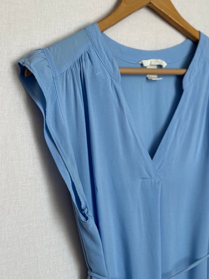 Bebek Mavisi Elbise - Görsel 3