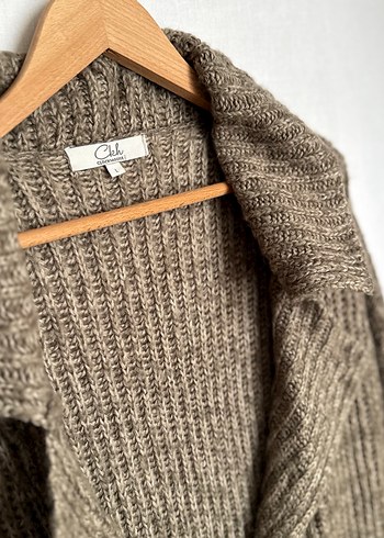 Koyu Sütlü Kahve Hırka - Görsel 3