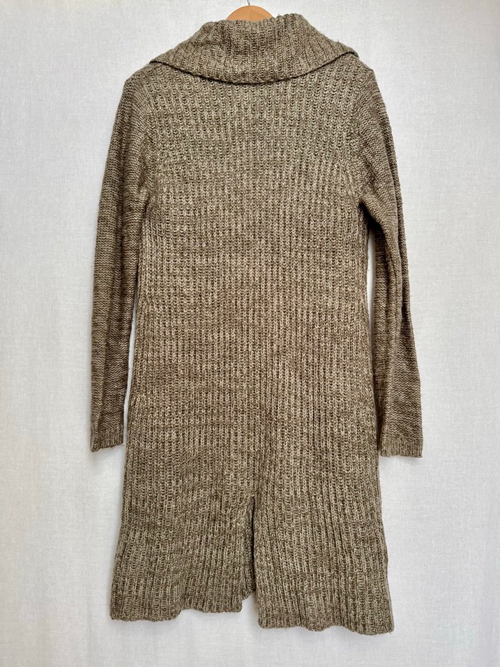 Koyu Sütlü Kahve Hırka - Görsel 2