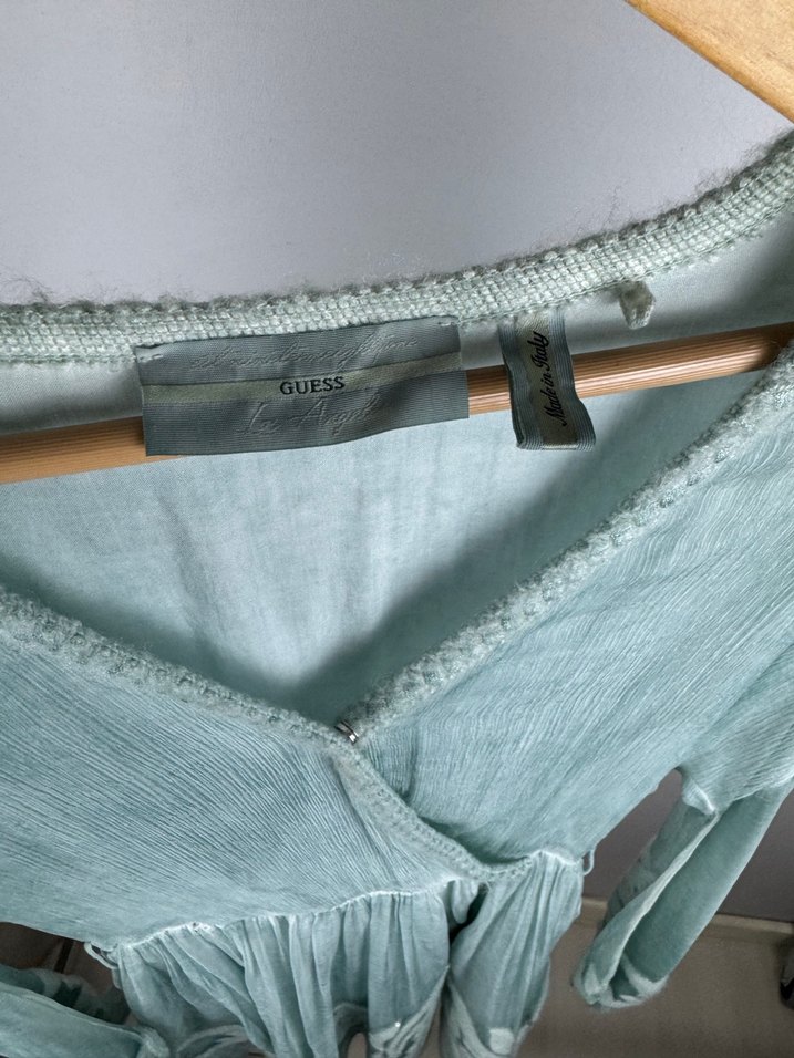 Guess Su Yeşili Elbise - Görsel 5