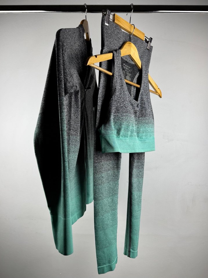 Spor Kombin Ürünler  Yeşil Gri Takım - Görsel 5