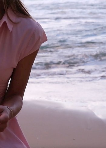 Açık Pembe Elbise - Görsel 3