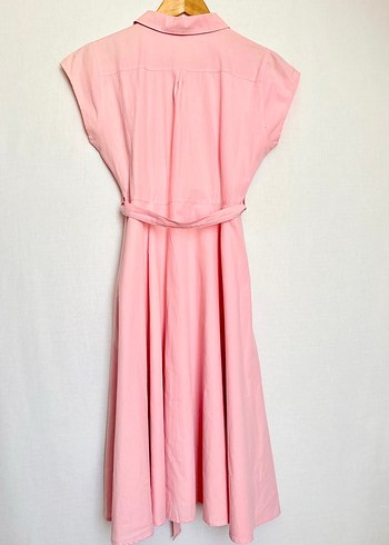 Açık Pembe Elbise - Görsel 7