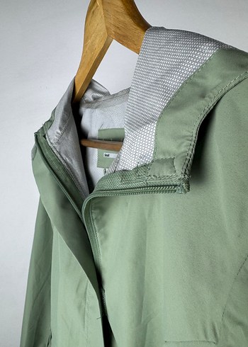 Su Yeşili Yağmurluk Ceket - Görsel 2