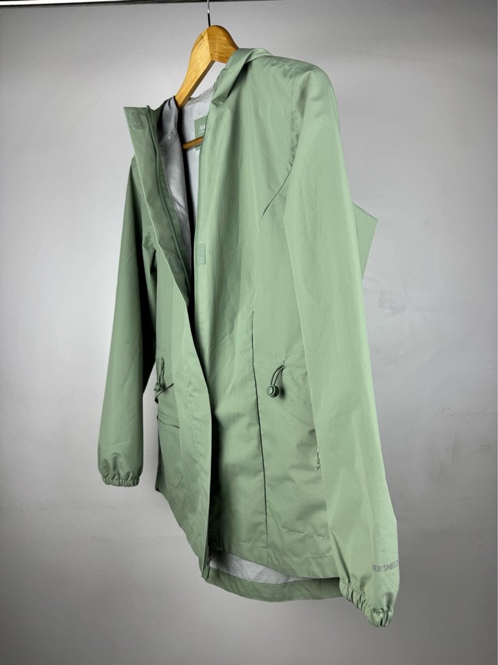 Su Yeşili Yağmurluk Ceket - Görsel 4