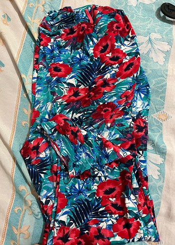 Renkli rahat şalvar - Görsel 3