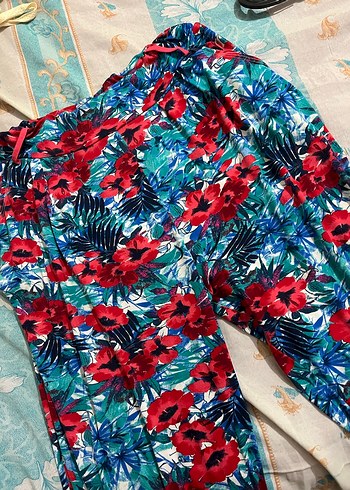 Renkli rahat şalvar - Görsel 2